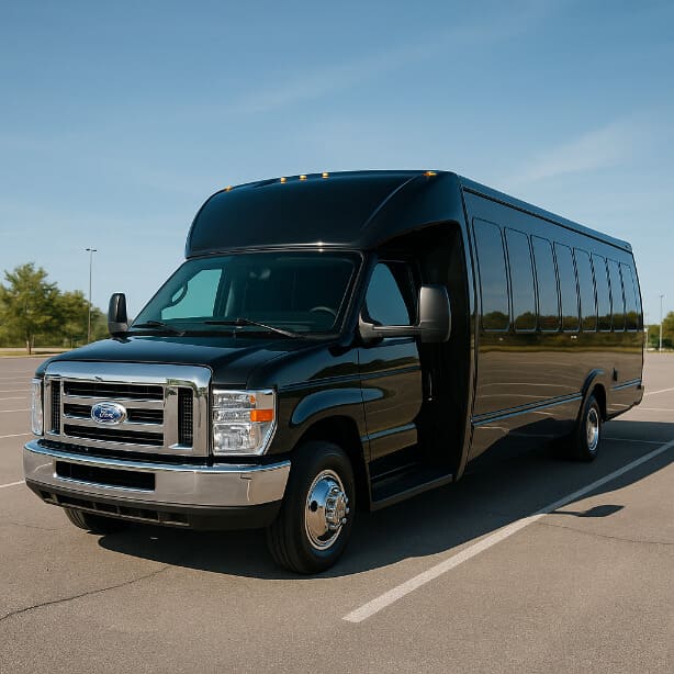 Charter Bus Rental Brownsville 18 Passenger Minibus